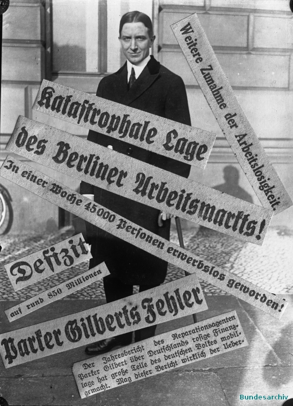 Montage von Gegnern des Young-Planes Bild 102-07184